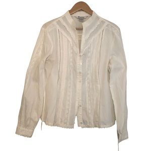 Nygard Collections Victoriana Boho Peasant Blouse 14